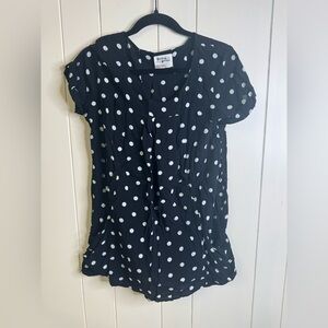 Holding Horses Polka Dot Blouse XS